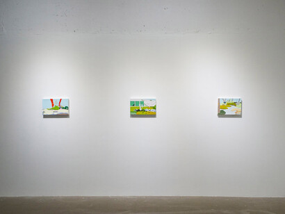 Elpis Chow, Sprawl, exhibition view. Courtesy of Gallery Exit 
