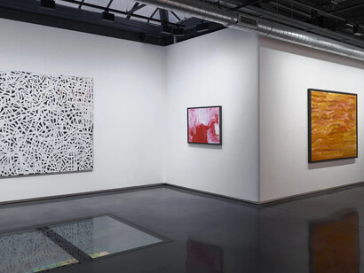 Various artists, Tjukurrpa: The dreaming, exhibition view. Courtesy of Unit Gallery