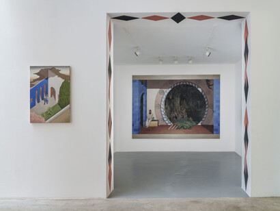 Christian Hidaka, Underground Shanshui, vue de l'exposition. Avec l'aimable autorisation de la galerie Michel Rein