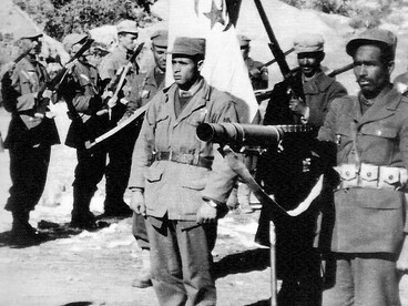 Soldiers of the Algerian War in 1958