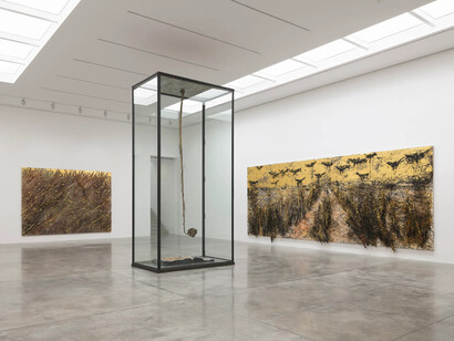 Anselm Kiefer, exhibition view. Courtesy of White Cube Gallery