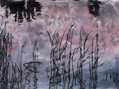 Hernán Salamanco, Friso juncos 2 (detail), 2025. Courtesy of Herlitzka & Co