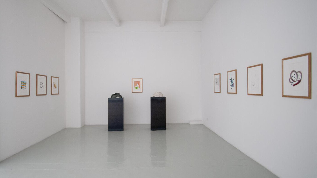 Artisti vari, Galleria Tucci Russo, 50mo anniversario ottobre 1975 – ottobre 2025, veduta della mostra. Cortesia della Galleria Tucci Russo