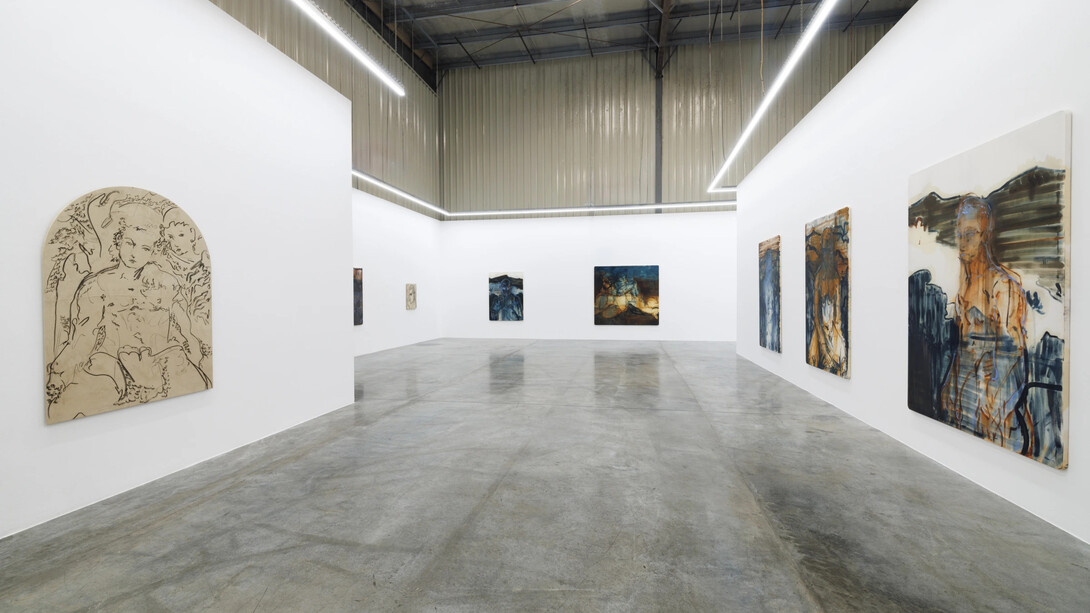 Malik Thomas Jalil Kydd, Garden of murmurs, exhibition view. Courtesy of Carbon 12