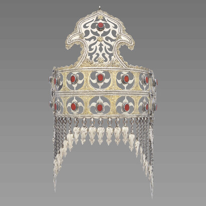 Wedding diadem, late 19th-early 20th century. Courtesy of Philadelphia Museum of Art