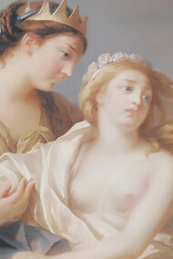 Elisabeth Vigée-LeBrun, Innocence taking refuge in the arms of Justice, 1779