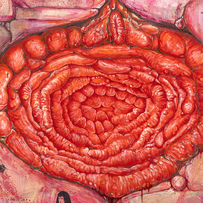 Jang Pa, Gore deco – The origin of the world, 2025. Courtesy of Kukje Gallery 