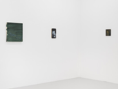 Norman Hyams, No rush, exhibition view. Courtesy of Hannah Barry Gallery