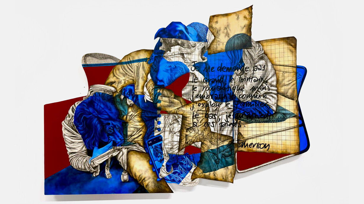 Gabrielle Kourdadzé, Zigzag, Cooper & co, 2025. Per gentile concessione della Galerie Prima