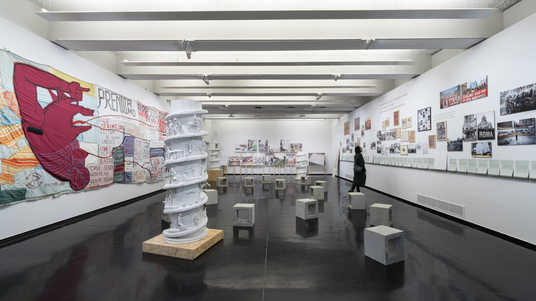 Inhabiting the ruins of the present, exhibition view. Courtesy of MACRO 