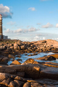 Farol de Cabo Polonio na costa do Uruguay, foto de Margarita María Navas