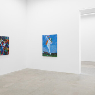 Joshua Petker, Hyacinth canyon, exhibition view. Courtesy of Anat Ebgi