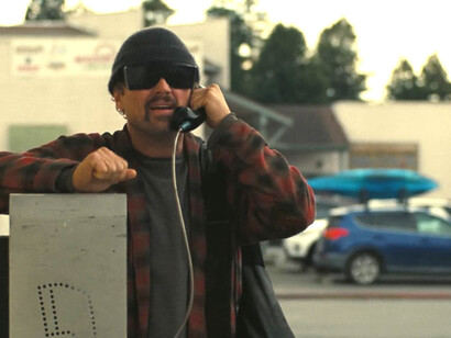 One Battle After Another — Bob is a washed-up revolutionary living in stoned paranoia, surviving off-grid with his spirited, self-reliant daughter, Willa. When his old nemesis resurfaces and Willa goes missing, Bob scrambles to find her as both father and daughter confront the consequences of their pasts. Starring Leonardo DiCaprio