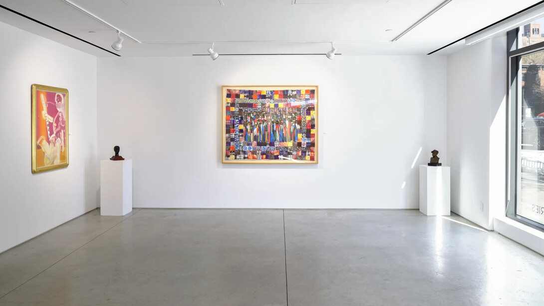 Various artists, Continuum: over 100 years of black art, exhibition view. Courtesy of ACA Galleries