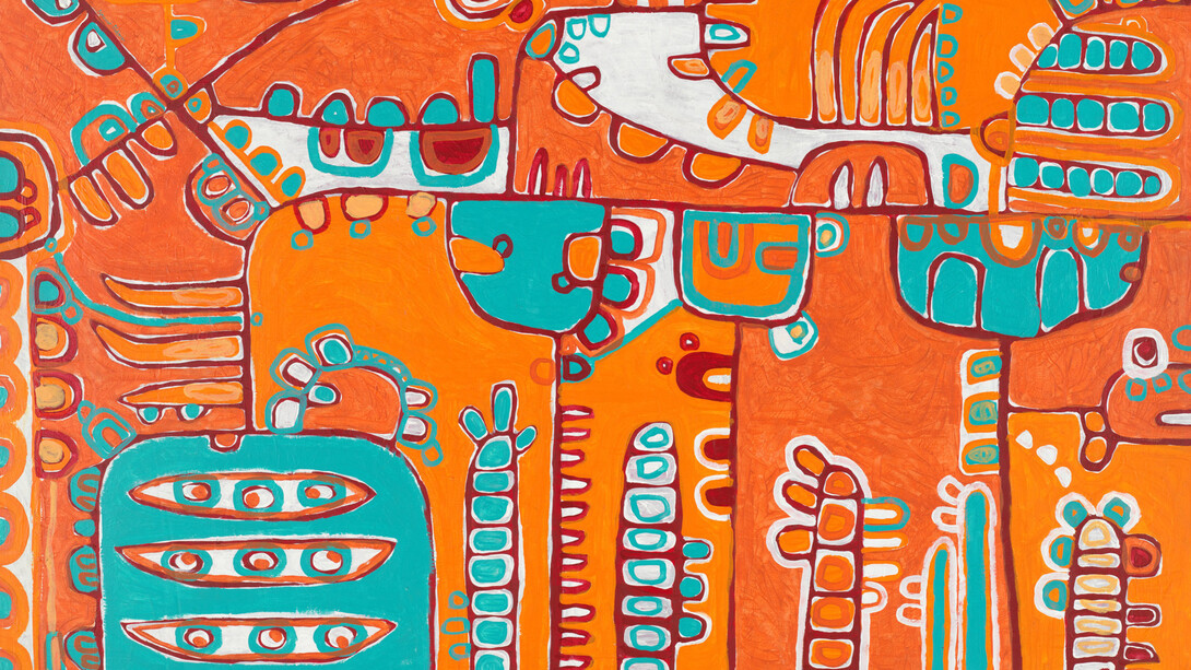 Naomi Hobson, Yinyalma (detail), 2012. Courtesy of National Gallery of Australia