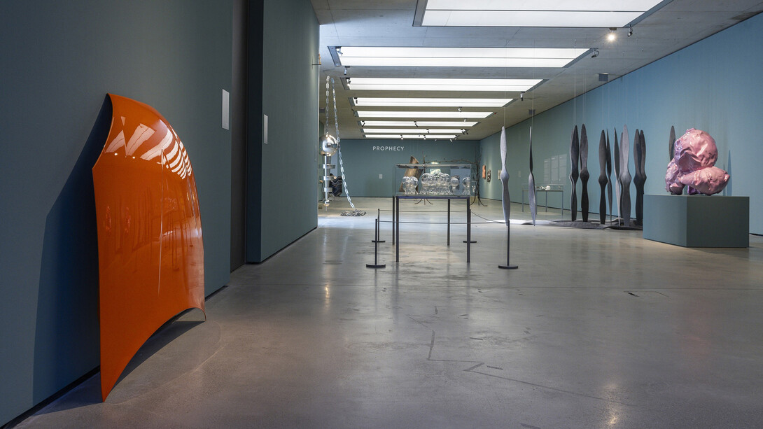 Sylvie Fleury, exhibition view. Courtesy of Museum der Moderne