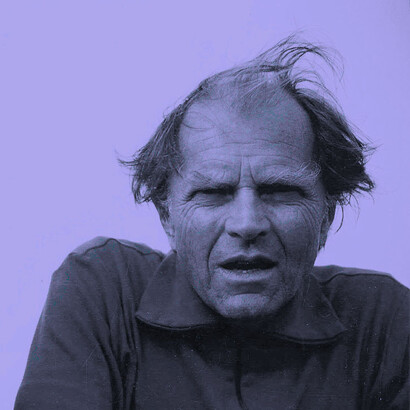 Paul Feyerabend. Aufnahme um 1980