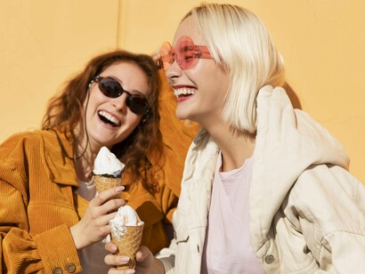 Everything is ice cream—just don’t ask what’s underneath the cone