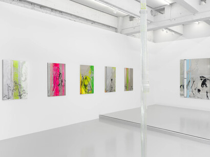 Miriam Kongstad, A balancing act, exhibition view. Courtesy of Wilson Saplana Gallery. Photo by David Stjernholm