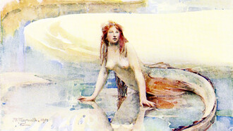 Ilustración incluida en Charles Holme, "La antigua Sociedad de Acuarelas, 1804-1904" (1905)