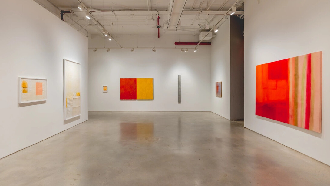 Sergio Sister e Karin Lambrecht, Color clímax, vista da exposição. Cortesia da Galeria Nara Roesler