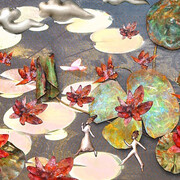 Komelia H. Okim, Spring march (detail). Courtesy of Kate Oh Gallery