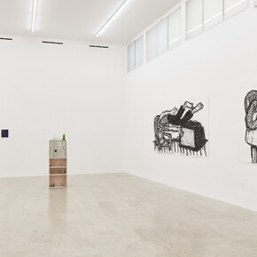 Artisti vari, What the eye brought back, veduta della mostra. Per gentile concessione di P420