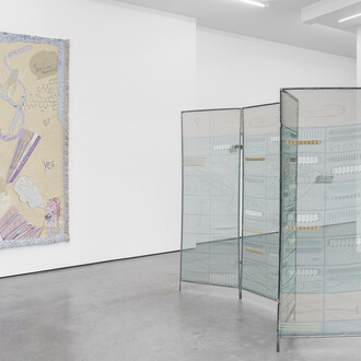 Stéphanie Baechler, Add time, vue de l'exposition. Avec l'aimable autorisation de la Galerie Whitehouse