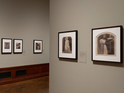 Julia Margaret Cameron, Arresting beauty, exhibition view. Courtesy of Morgan Museum