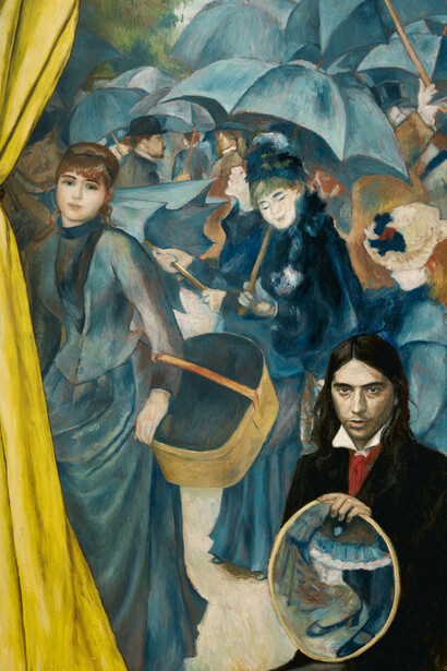 Giangiacomo Rossetti, Here comes the child (détail), 2025. Avec l'aimable autorisation de l'artiste et de Mendes Wood DM, São Paulo, Bruxelles, Paris, New York