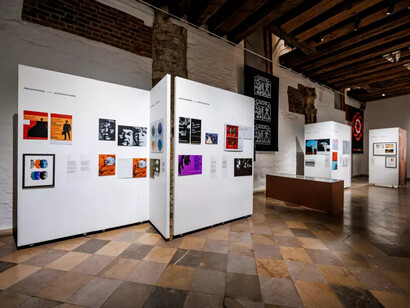 Courage and care. Architecture and design the Roche vision, exhibition view. Courtesy of the Museum of Decorative Arts and Design
