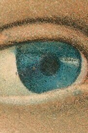 "Monóculo y ojo (azul)", de la serie "Jocular Ocular", 1889