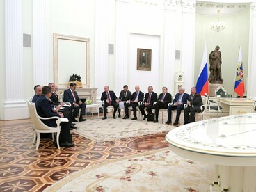 Nicolás Maduro and Vladimir Putin have supported each other on some occasions, such as the Russo-Ukrainian war and the Venezuelan presidential elections