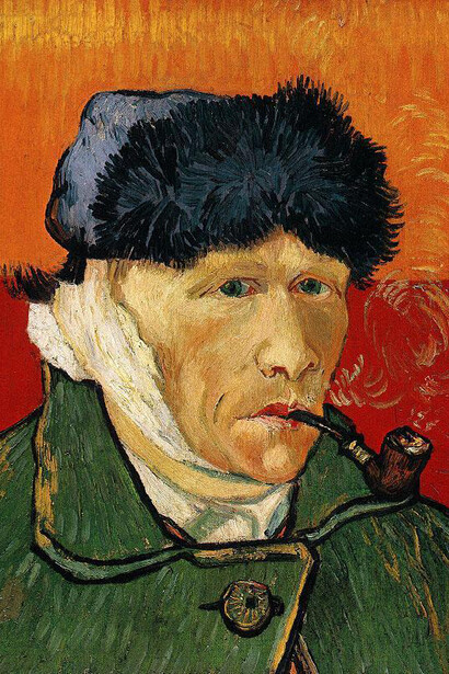 Vincent van Gogh, Self-Portrait With a Bandaged Ear  