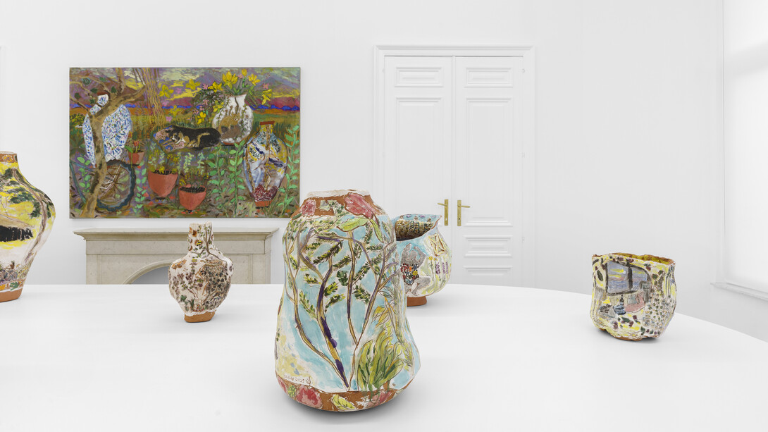 Jennifer Rochlin, Jump cut, exhibition view. Courtesy of Sorry We’re Closed. Photo by Hugard & Vanoverschelde