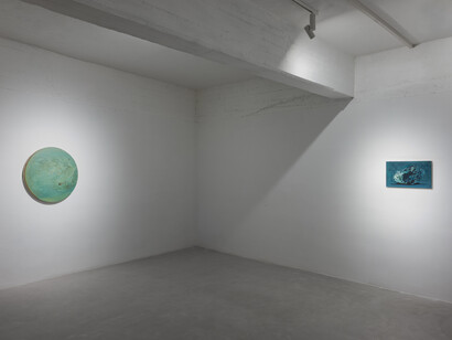 Fabio Marullo, Yellowsake – giallocanarino, exhibition view. Courtesy of ArtNoble Gallery