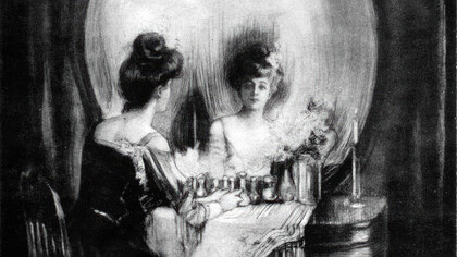 Charles Allan Gilbert, Todo es vanidad (1892, detalle)