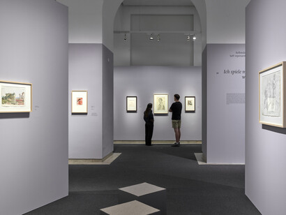 Werner Tübke, Metamorphosen, ausstellungsansicht. Mit freundlicher genehmigung des Städel Museums