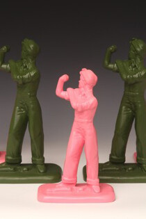 Michele Pred, Strength in numbers (detail), 2024. Courtesy of Nancy Hoffman Gallery