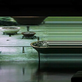 Ryuichi Sakamoto, seeing sound, hearing time, exhibition view. Courtesy of M+ Museum