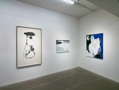 Lulu Ngie, Lines of breath, exhibition view. Courtesy of Gallery Exit 