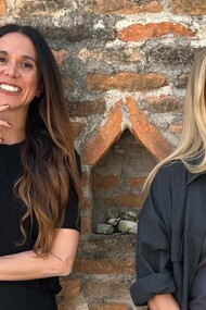 Le coreografe e danzatrici Laura Pulin ed Eleonora de Logu