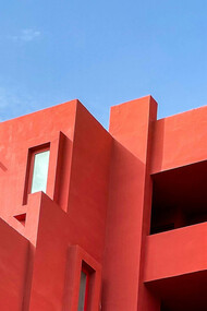 Muros de La Muralla Roja, Calpe, Alicante España