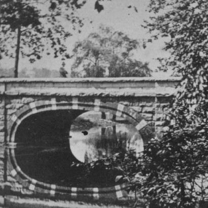 Sleepy Hollow Bridge, from Robert N. Dennis collection of stereoscopic views