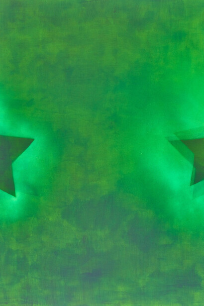 SS GW [Seven stars - Gravitational waves] (detail), 2025. Mit freundlicher genehmigung der Galerie Hauser & Wirth