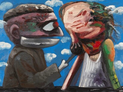 La controversia en torno a su pintura "*Open Casket*" en la Bienal del Whitney de 2017 generó un intenso debate sobre la representación y la apropiación cultural en el arte contemporáneo