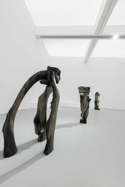 Journey of the heart: Han Dong’s sculpture trilogy, exhibition view. Courtesy of Hive Center for Contemporary Art