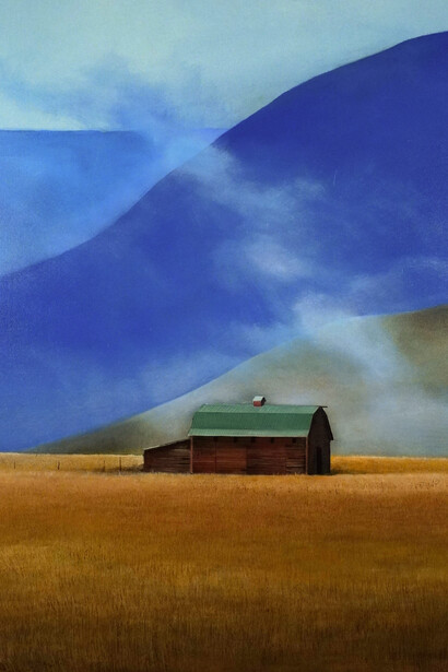Michael Gregory, Round top, 2025. Courtesy of Nancy Hoffman Gallery