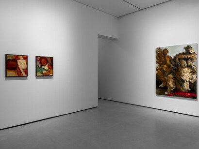 Various artists, Present and In focus: selected works by Virginia Chihota, exhibition view. Courtesy of Tiwani Contemporary