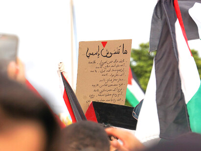 Hundreds of Tunisians assembled in the coastal town of Sidi Bou Said, near Tunis, to greet the Global Sumud Flotilla